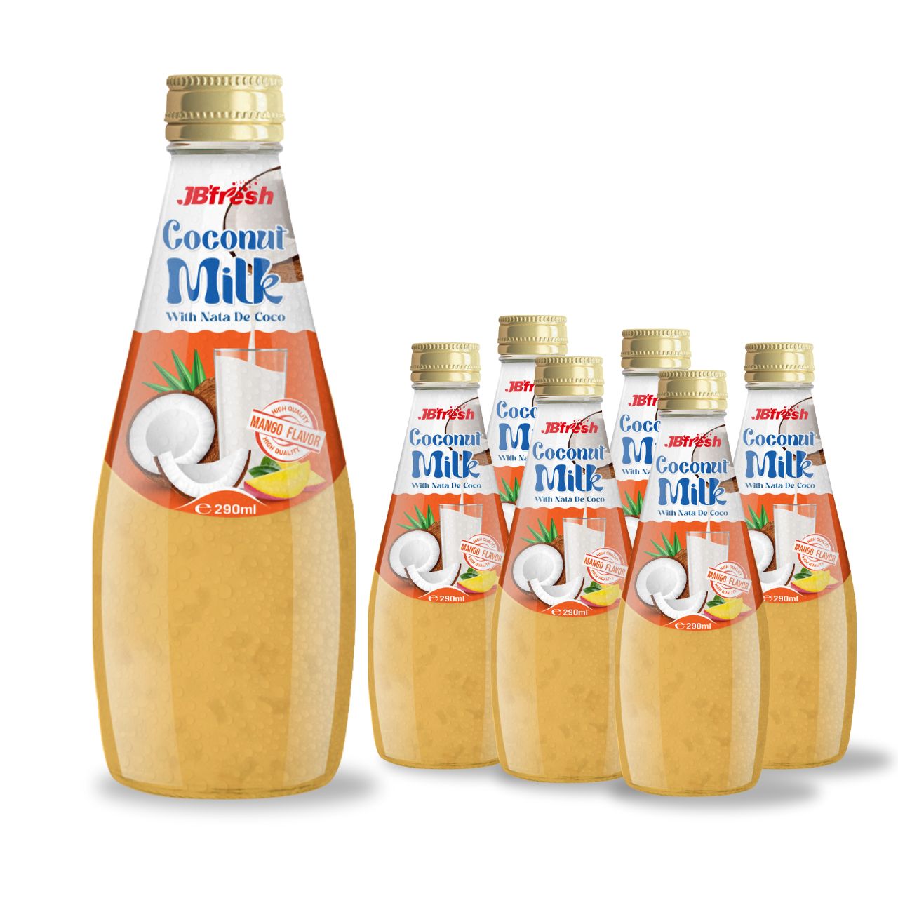 290ml jbfresh delicious coconut milk mango