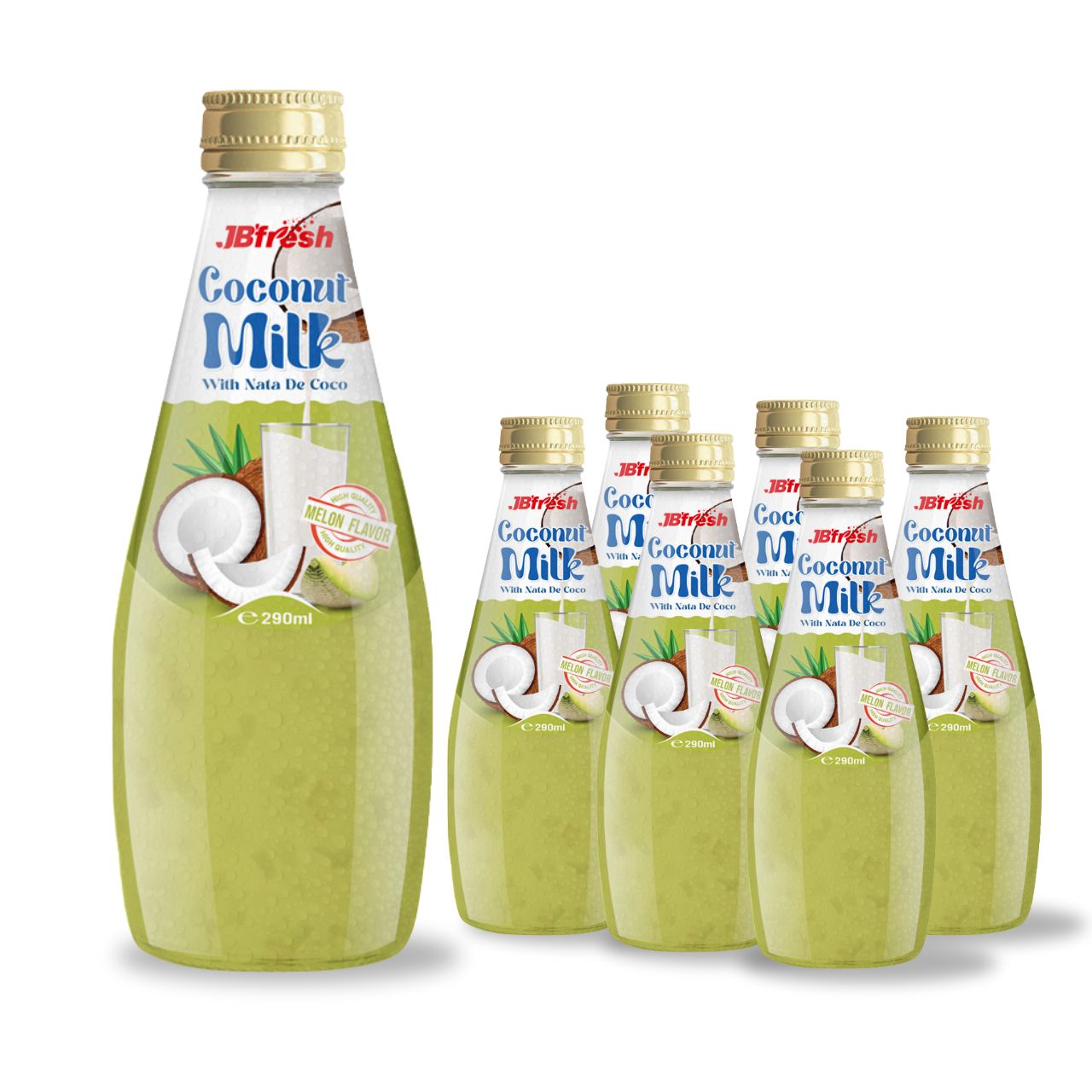 290ml jbfresh delicious coconut milk melon