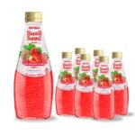 290ml basil seed with strawberry juice