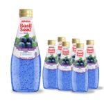 290ml basil seed with blueberry juice