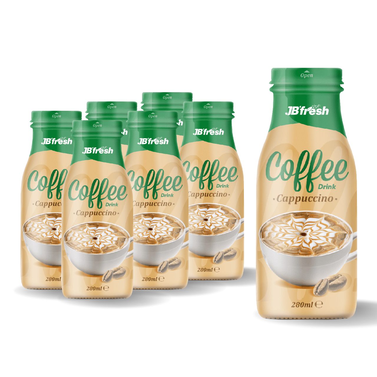 280 ml jbfresh cappuccino coffee drink premium quality