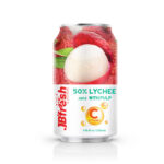 330ml jbfresh lychee juice with pulp enriching vitamin c