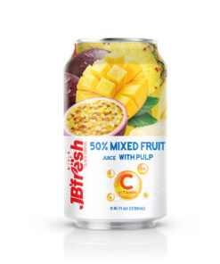 330ml jbfresh mixfruit juice with pulp enriching vitamin c