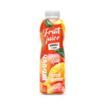 bottle 1000ml mango apple juice with pulp and no added sugar