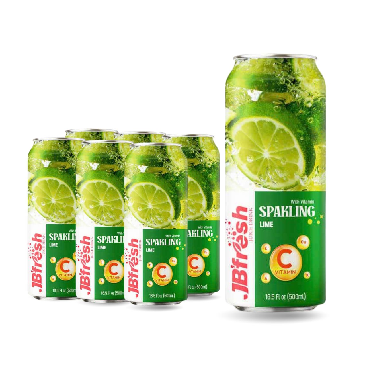 can 500ml 16 9 fl oz sparkling lime flavor with enrich vitamin