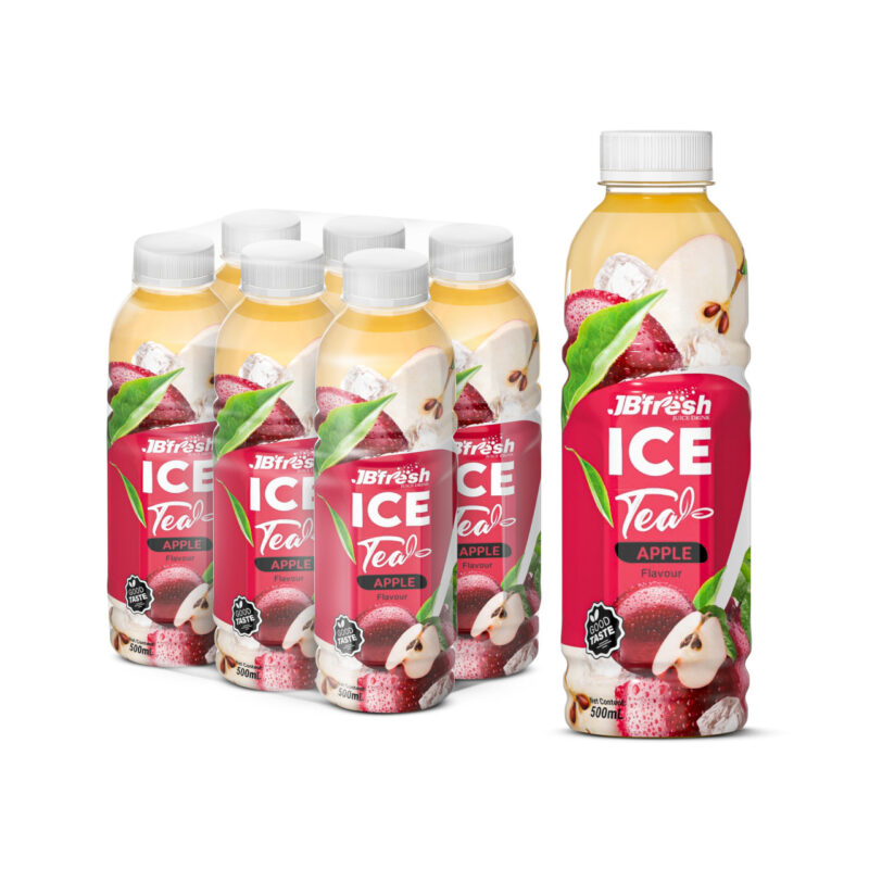 fresh ice tea with apple flavor (2)