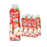 bottle 1000ml 33 8 fl oz apple juice with pulp and no added sugar