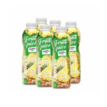 bottle 1000ml 33 8 fl oz pineapple juice with pulp and no added sugar 2