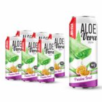 canned 500ml 16 9 fl oz fresh nfc aloe vera juice with passion fruit flavor