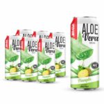 canned 500ml 16 9 fl oz fresh nfc aloe vera juice with pineapple flavor