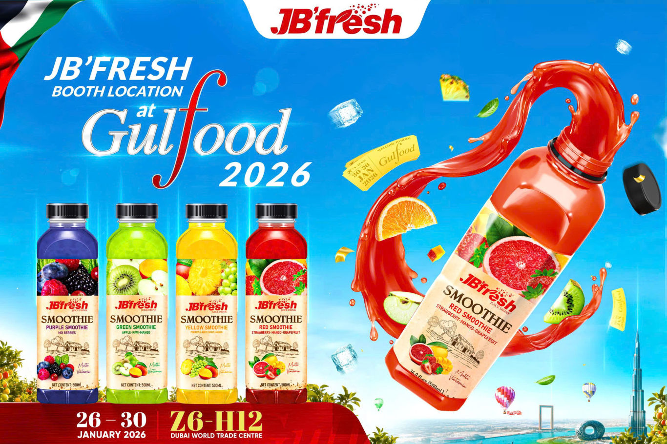 gulfood 2026 discover jb fresh beverage solutions