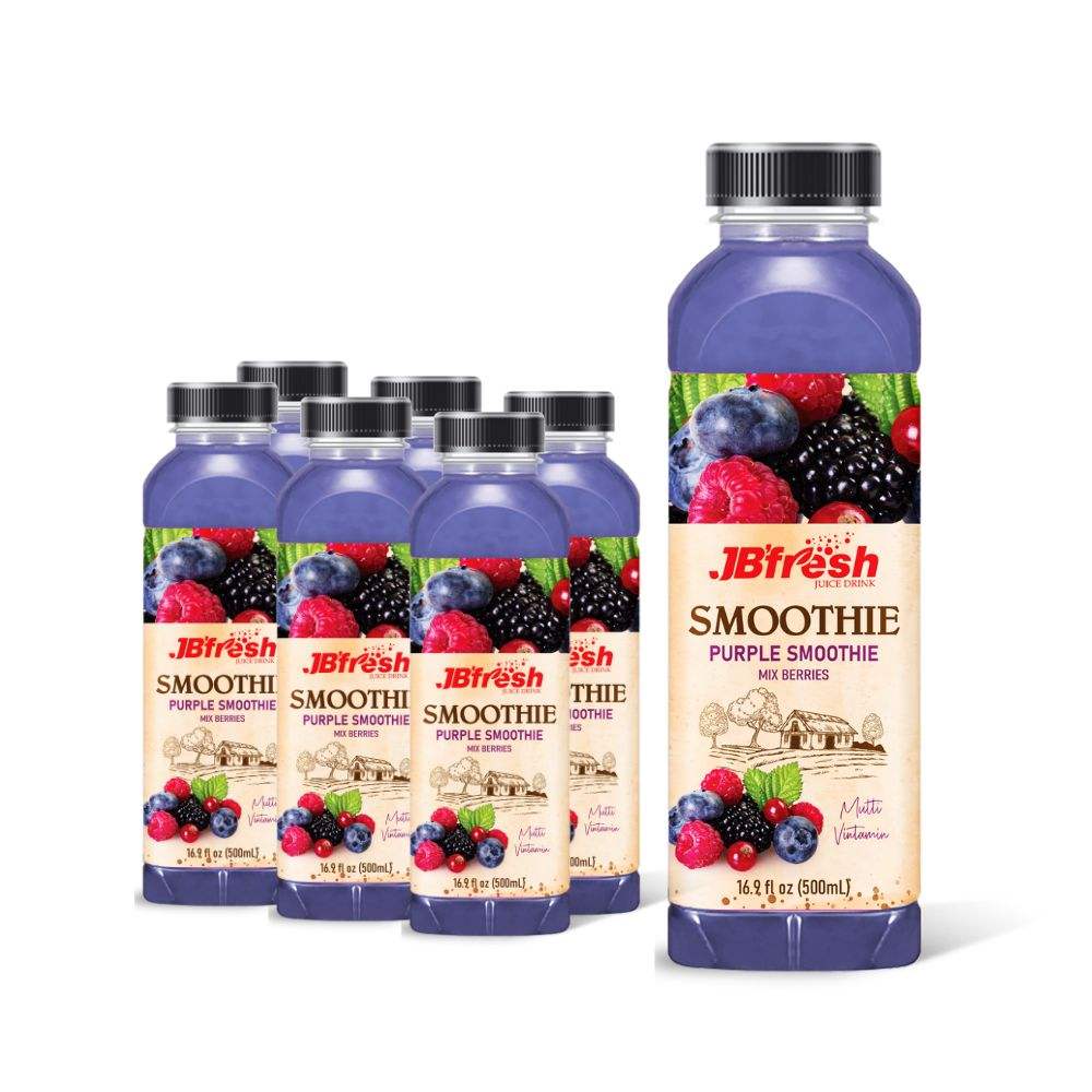 bottle 500ml 16 9 fl oz purple smoothie mix berries multi vitamin 2