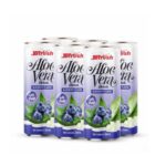 can 320ml 10 82 fl oz fresh aloe vera drink with pulp and blueberry flavor 2