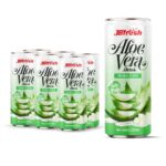 Canned 320ml 10 82 fl oz fresh aloe vera drink with pulp and original flavor