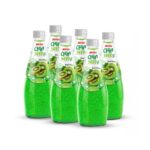 glass bottle 290ml 9 81 fl oz fresh nfc chia seed drink with natural kiwi flavor 2