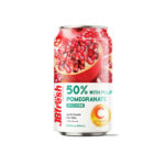 Can 330ml healthy jbfresh pomegranate juice pulp