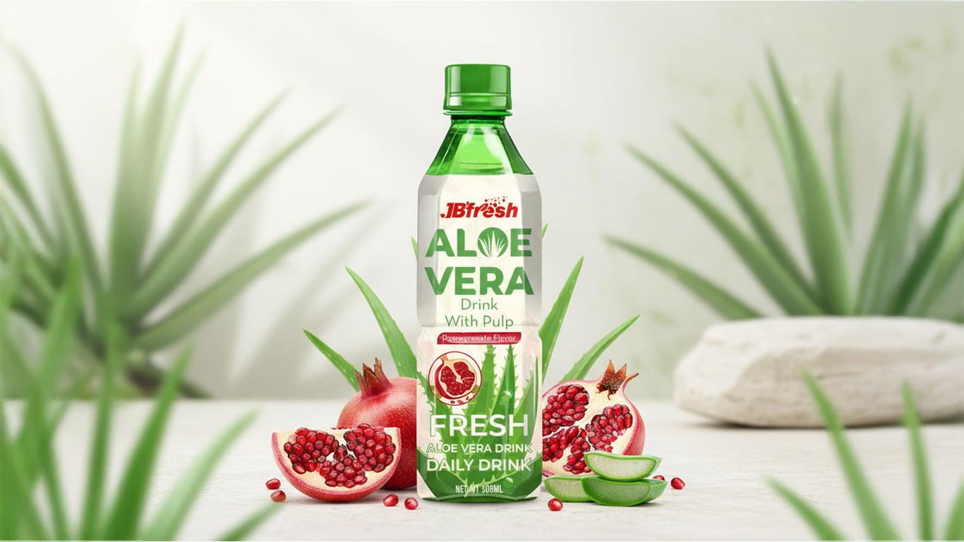 fresh aloe vera pomegranate drink (3)