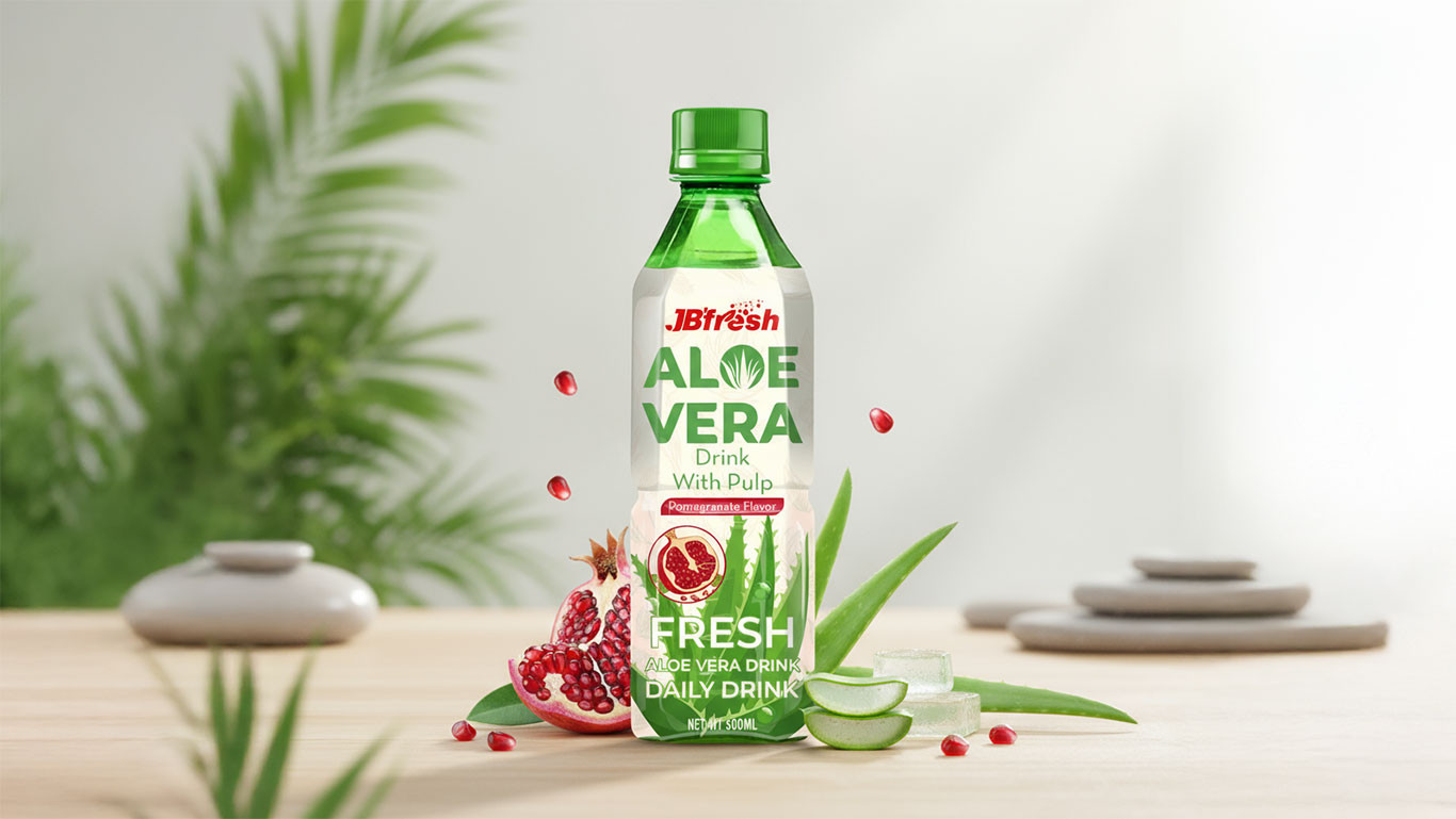 fresh aloe vera pomegranate drink (4)