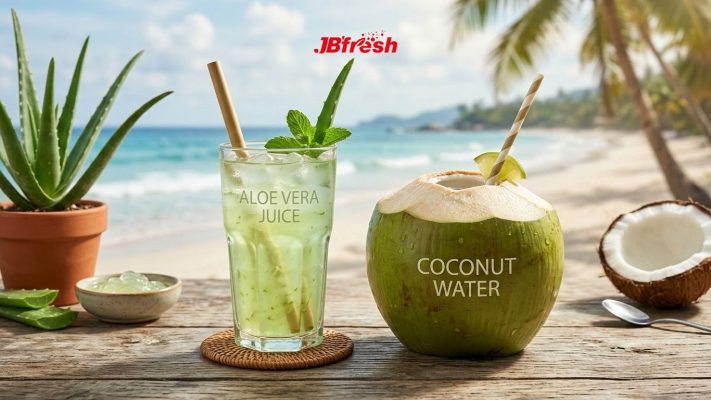 Aloe Vera Juice vs Coconut Water comparison