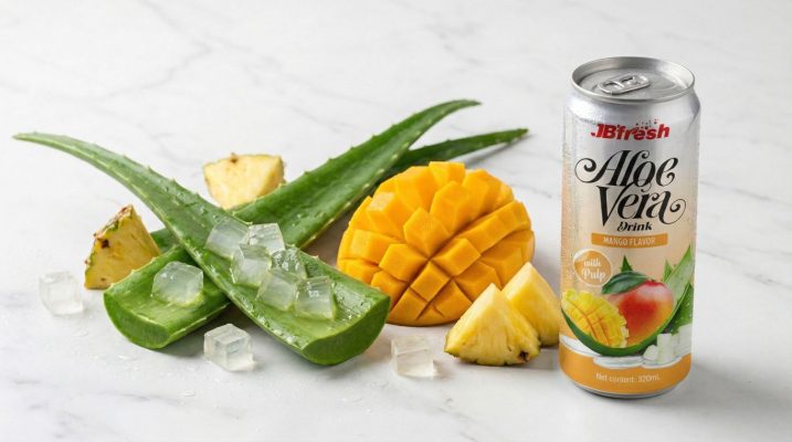 Fresh Aloe Vera Mango Drink