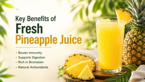 key benefits of fresh pineapple juice